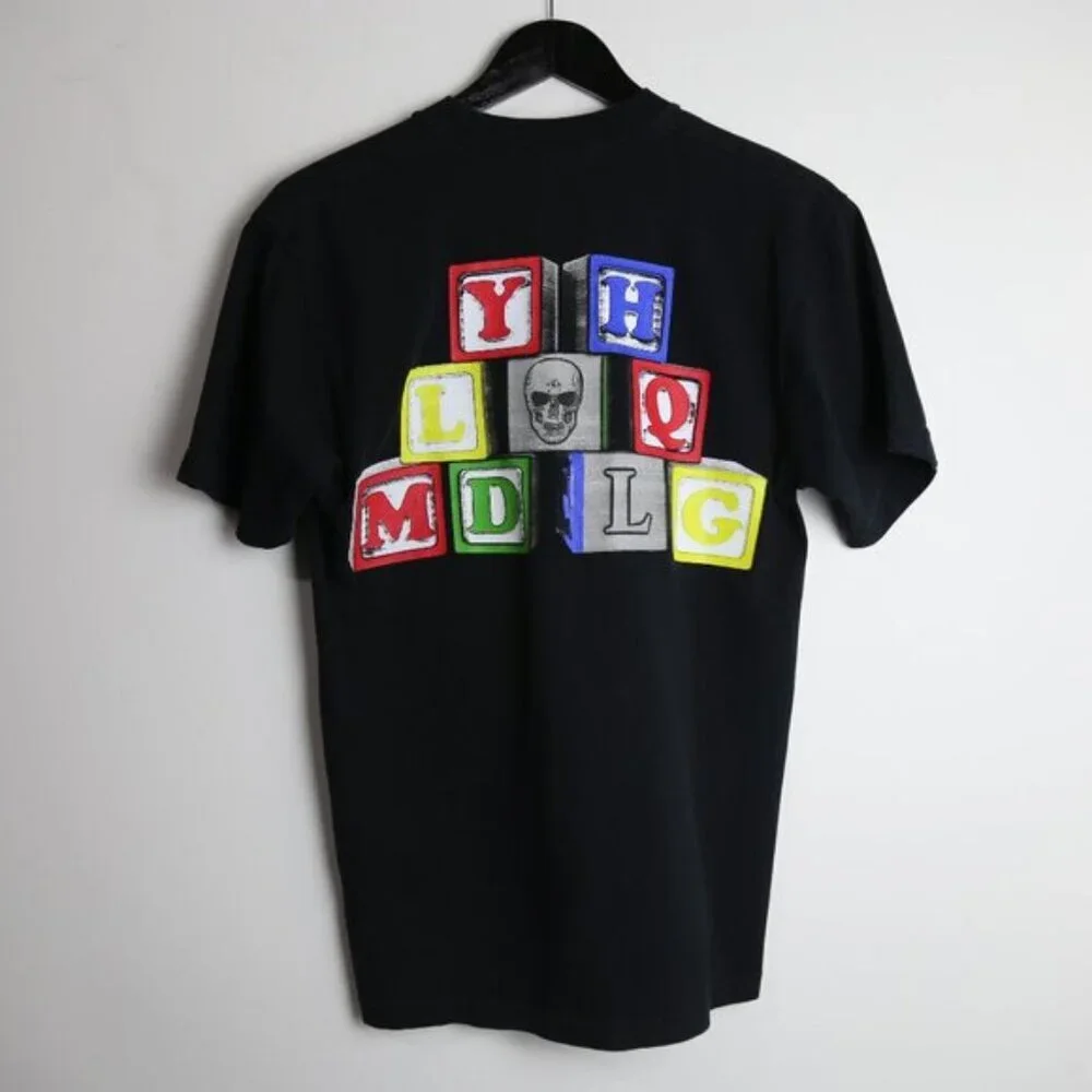 LICENSED ORIGINAL Bad Bunny YHLQMDLG Blocks Tour Concert Shirt Merch Black SM - Picture 5 of 5